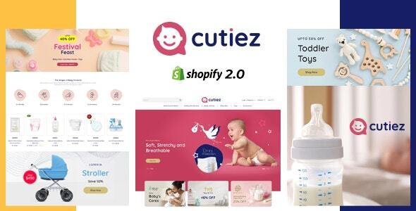 Cutiez - Kids Toys, Children Fashion Store Shopify Theme - ThemeRent