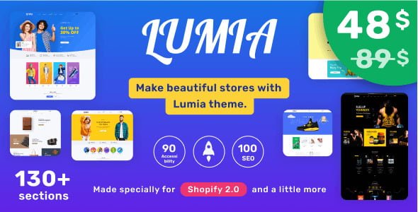 Lumia - Multipurpose Shopify Theme OS 2.0